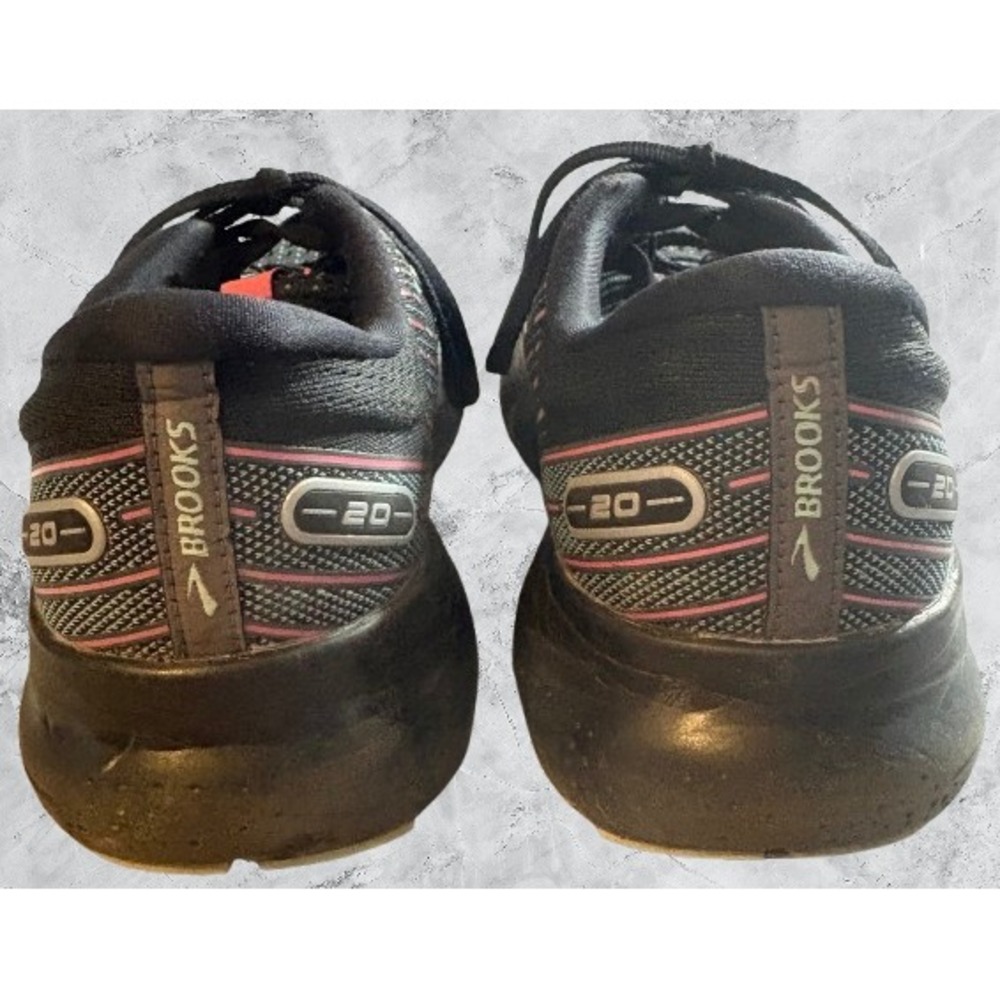 Brooks Glycerin 20 Women's Running Shoes Black Pink Size 10.5 Medium B - Picture 4 of 9